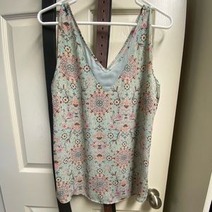 Maurices floral tank top